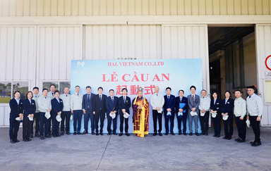 LỄ CẦU AN/KHỞI ĐỘNG MÁY ĐÚC HIỆN ĐẠI NHẤT ĐÔNG NAM Á TẠI HAL VIỆT NAM